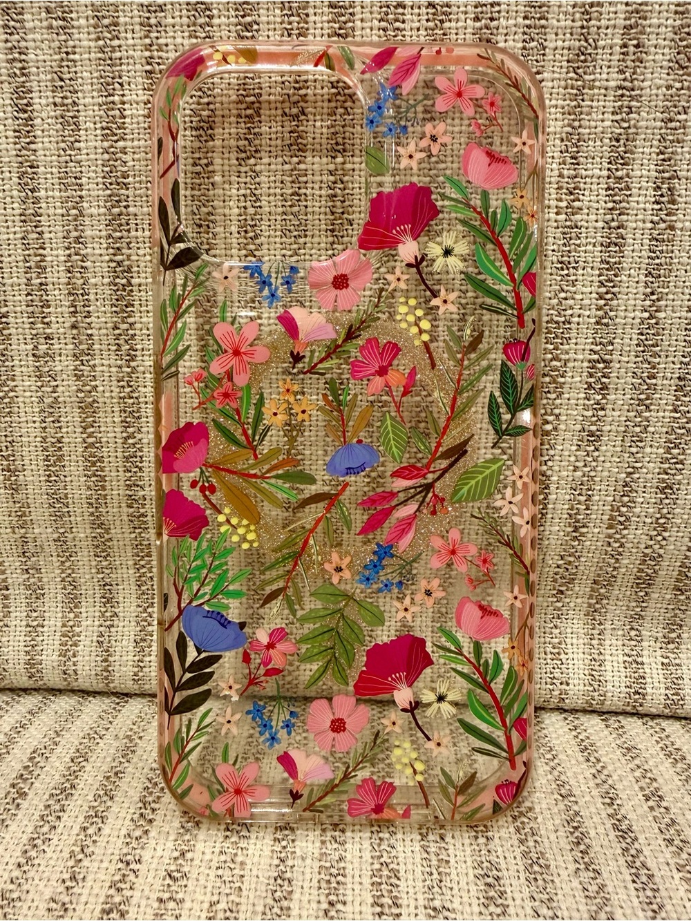 Clear Floral iPhone Case in excellent shape for iPhone 16 Pro Max